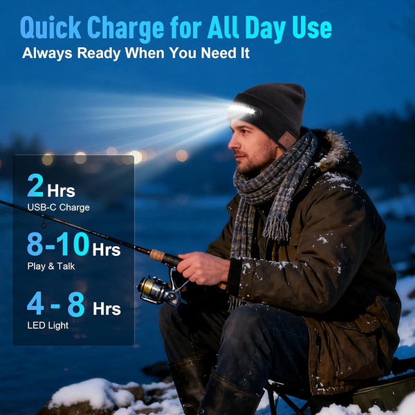 Hinshark Bluetooth Light Warm Beanie