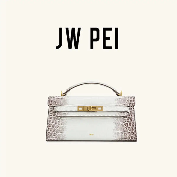 Elegant Crocodile Leather Handbag